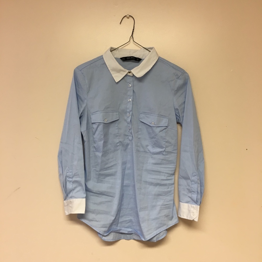 Zara Two Toned Blouse